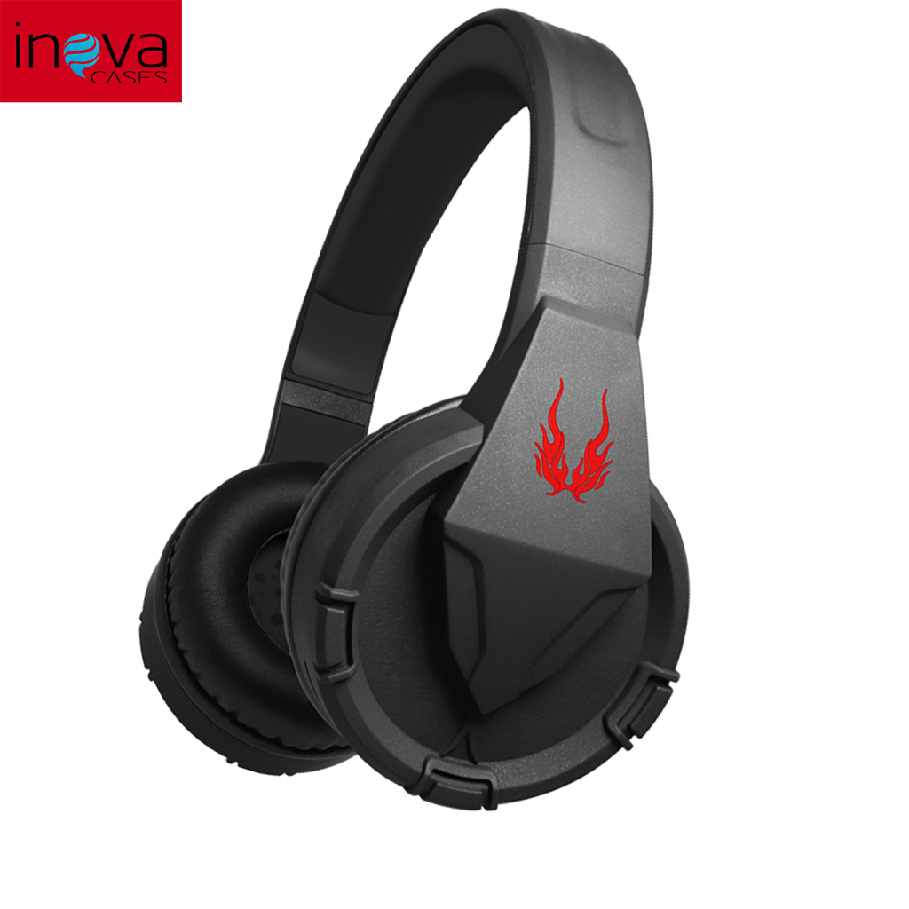 INOVA fone de ouvido bluetooth sem fio Headset Gamer Microfone P2 3.5mm TF Universal KV-6709 em Oferta na Shopee