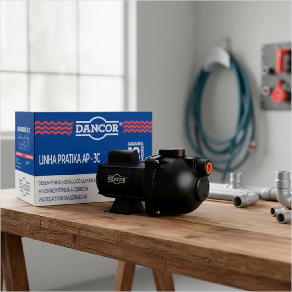 Bomba Autoaspirante Dancor D'água 1cv Bivolt Multiuso