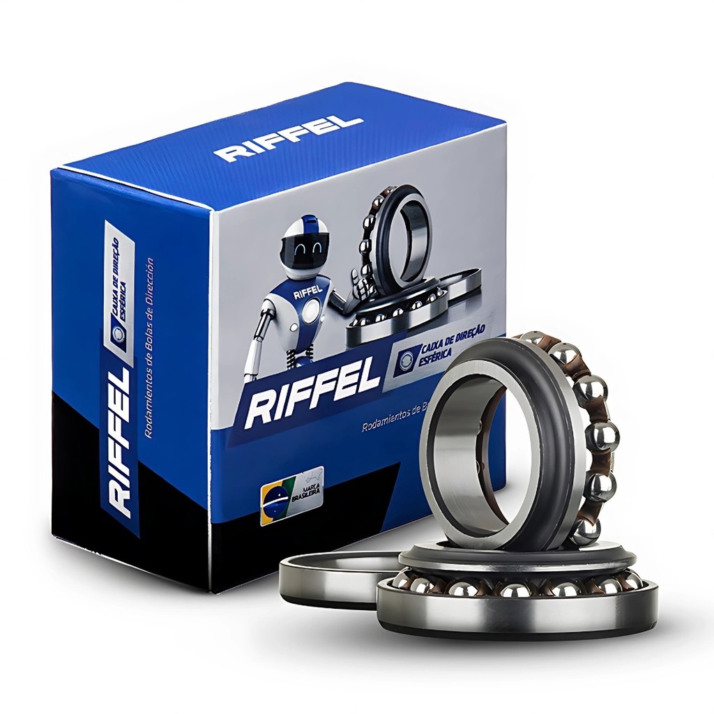 Caixa Direcao Honda CG Titan 150 Fan 125 150 160 Riffel Esferas