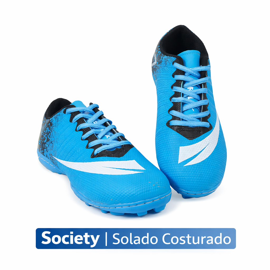 CHUTEIRA SOCIETY ADULTO e INFANTIL Colada e Costurada Lançamento em Oferta na Shopee