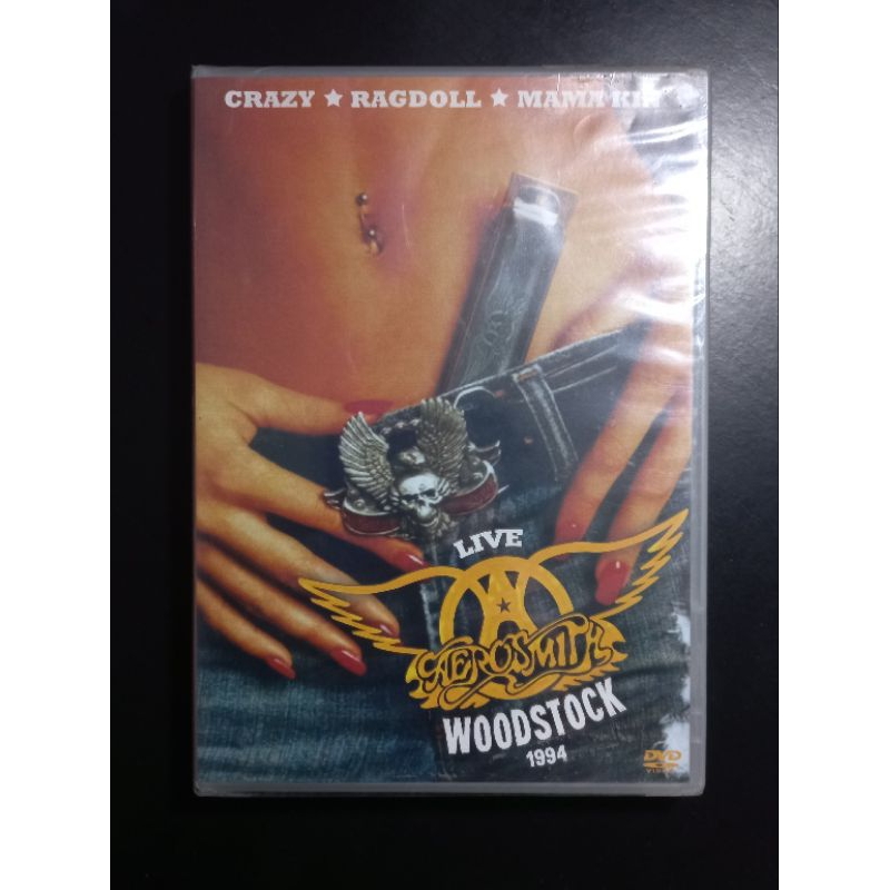 DVD - Aerosmith - Live Woodstock 1994 - Novo