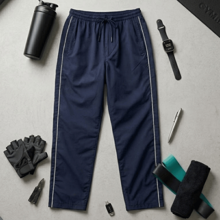 Calça Esportiva Unissex Leve Respirável com Bolsos Ideal Caminhada Treino Conforto Diário Trabalho