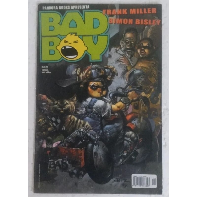 Pandora Books Apresenta /Pandora Books N° 1 - Bad Boy (2000) Frank Miller (2000)