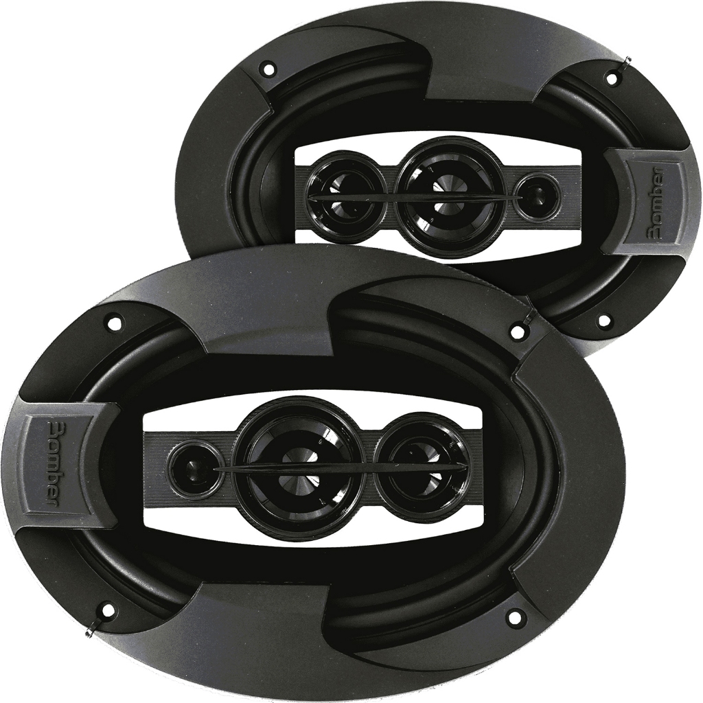 Par Alto Falante 6x9 Bomber BBX 200W RMS 4 Ohms Quadriaxial Som Automotivo Potente