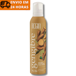Espuma Sabor Gengibre Para Drinks E Bebidas Begin 220ml