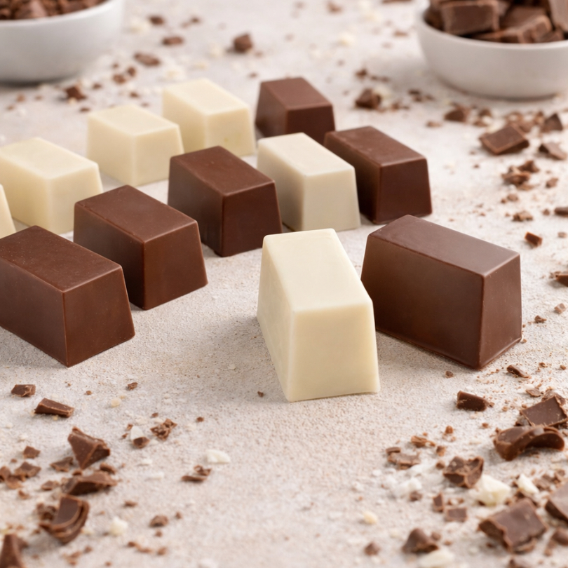Forma Profissional Para Chocolate C/ Silicone Bombom Bis Porto P226 (CHOCO)