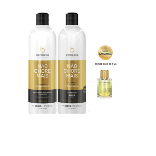 KIT Não Chore Mais Tratamento 350ML + óleo