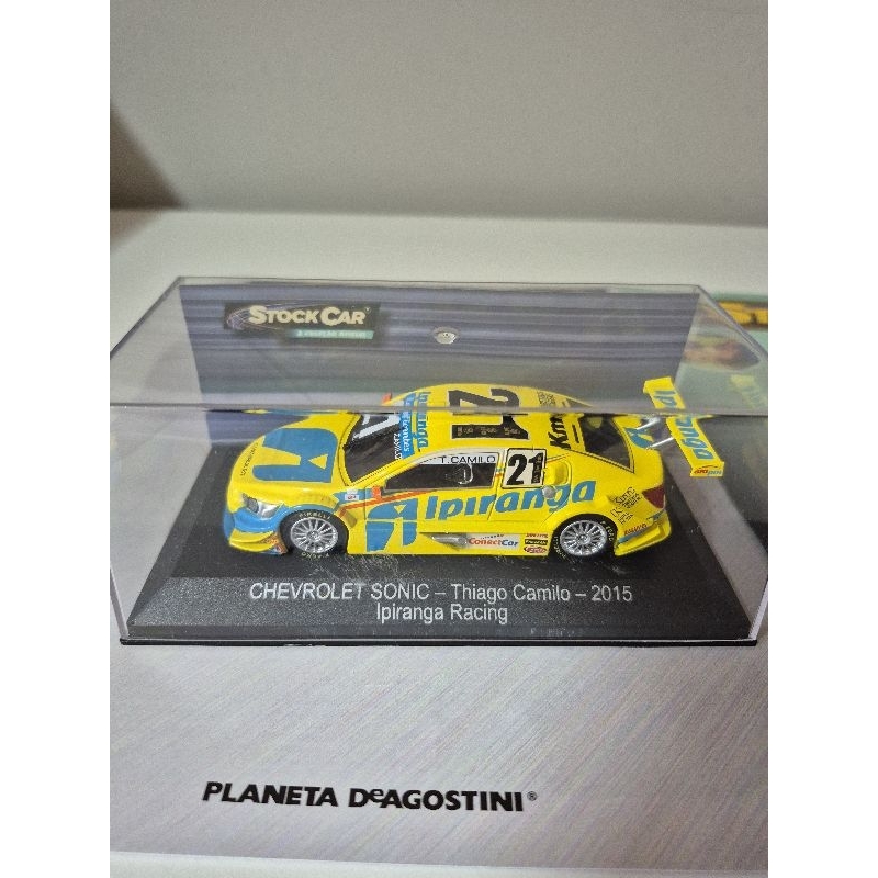 Miniatura Stock Car Thiago Camilo - Acompanha a revista