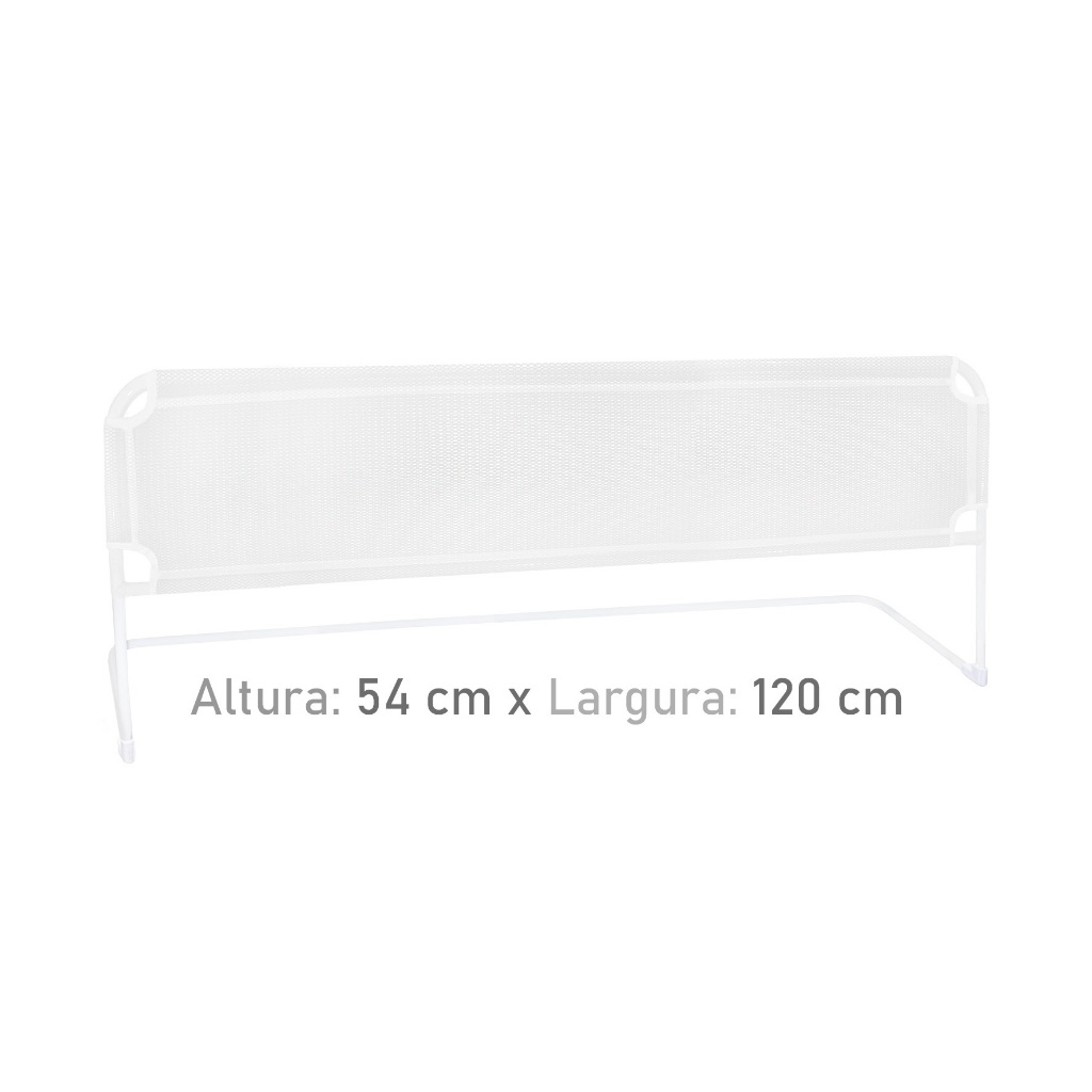 Grade de Cama 120cm X 54cm Proteção e Segurança para Idosos, Adultos e Crianças - Barato - De Fábrica
