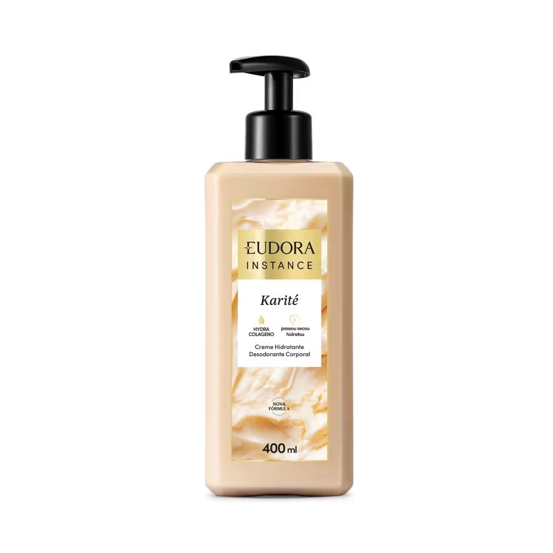 Creme Hidratante Corporal Karité Instance Eudora 400ml