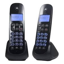 Telefone Sem Fio Motorola Moto700-mdr-2com 1 Ramal Preto