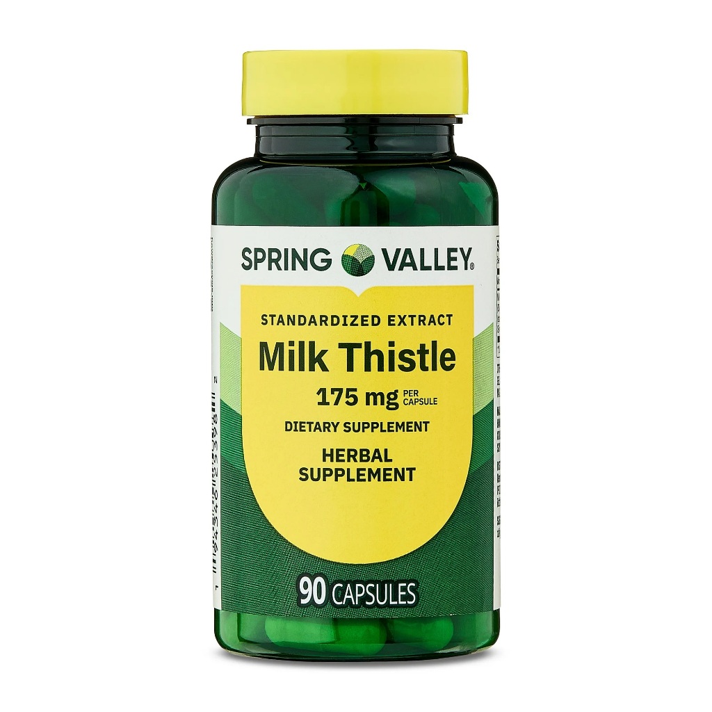 MILK THISTLE 175MG SPRING VALLEY 90 CAPSULAS IMPORTADO EUA