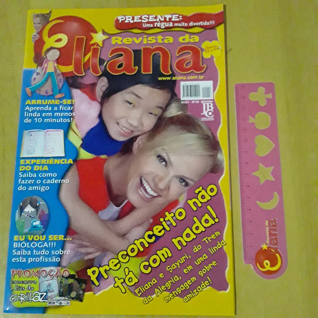 REVISTA DA ELIANA Nº26 (possui um pequeno detalhe na capa)