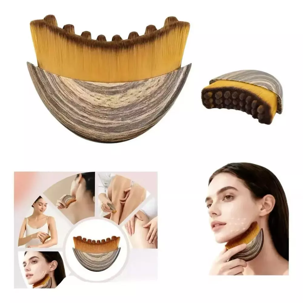Escova Facial Massageadora Para Drenagem Linfática