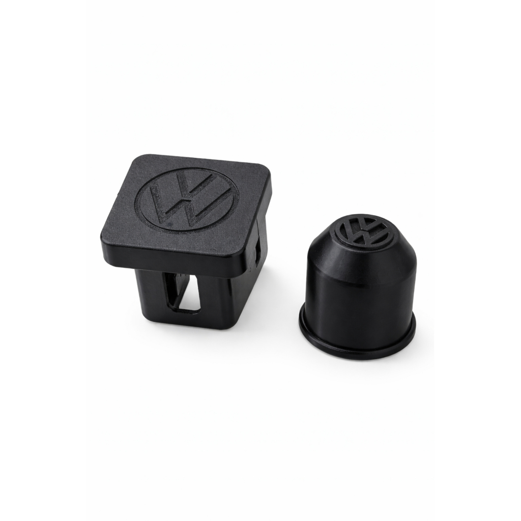 Kit Capa de Engate + Tampa Protetora Personalizado VW – Compatível com Vários Modelos, Tampa de Vedação com Encaixe Segu