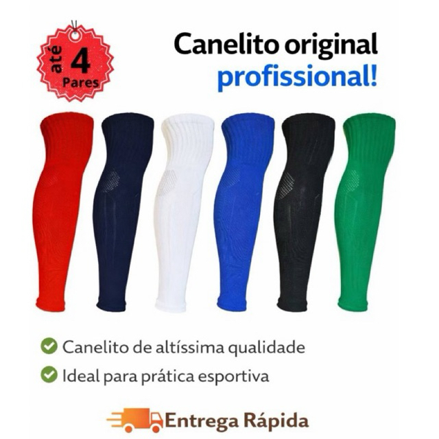 Meião Canelito Original Altíssima Qualidade com 1 a 4 Pares