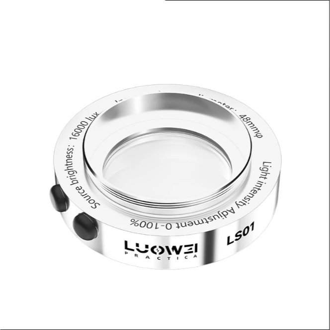 Lâmpada De Anel Led Para Microscópio Luowei Lw-ls0