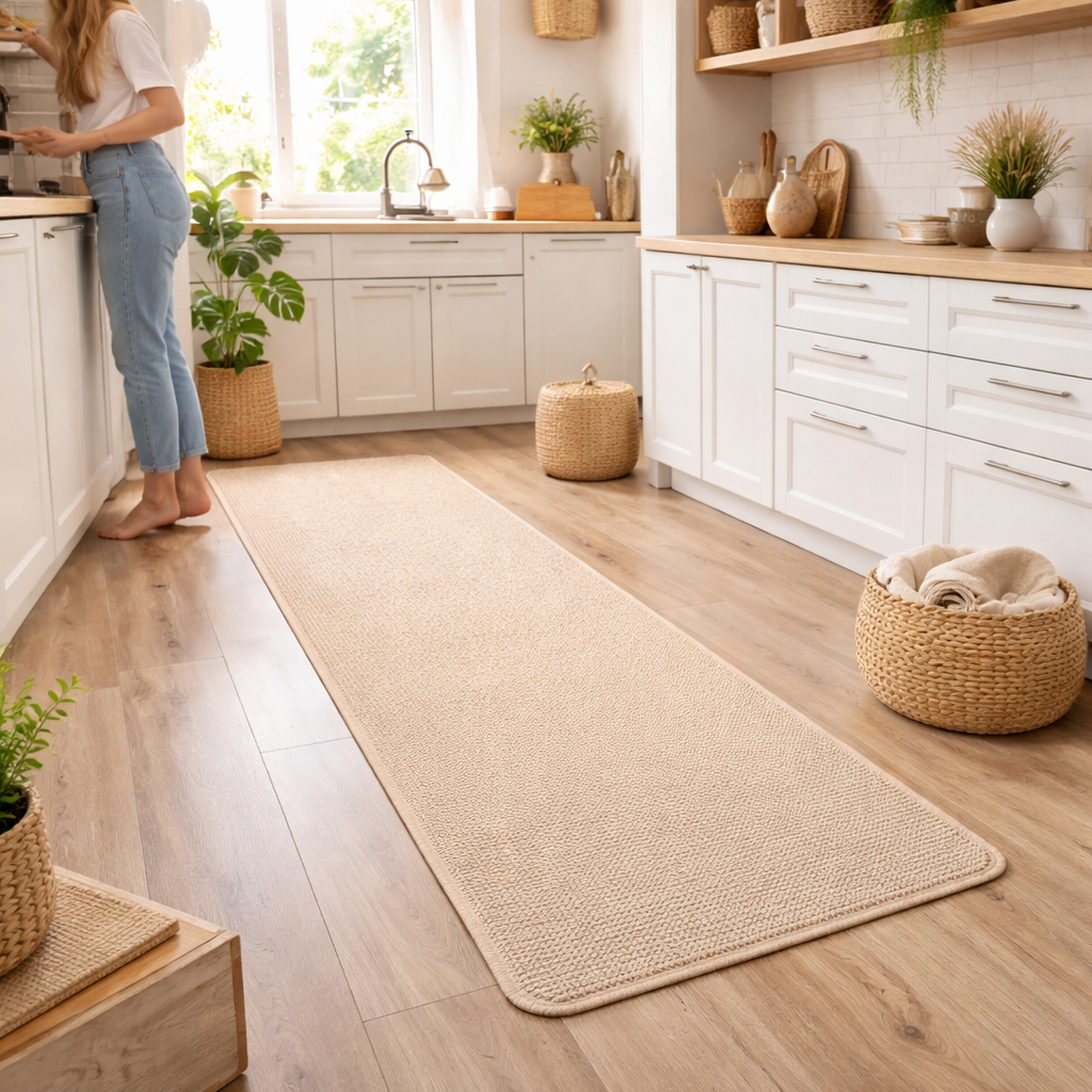 Jogo de passadeiras Jogo de tapete para cozinha pia e antiderrapante emborrachado