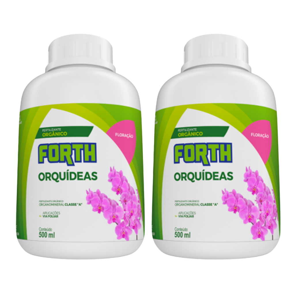 Kit 2 Forth Orquídeas Floração Concentrado - 500ml