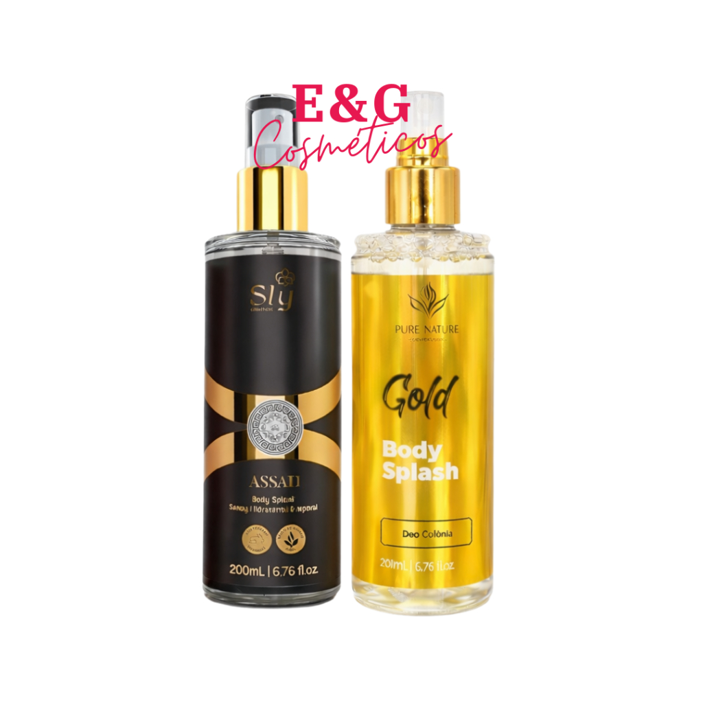 Body Splash Masculino Spray Desodorante Corporal Sly Pure Nature Cosméticos 200ml