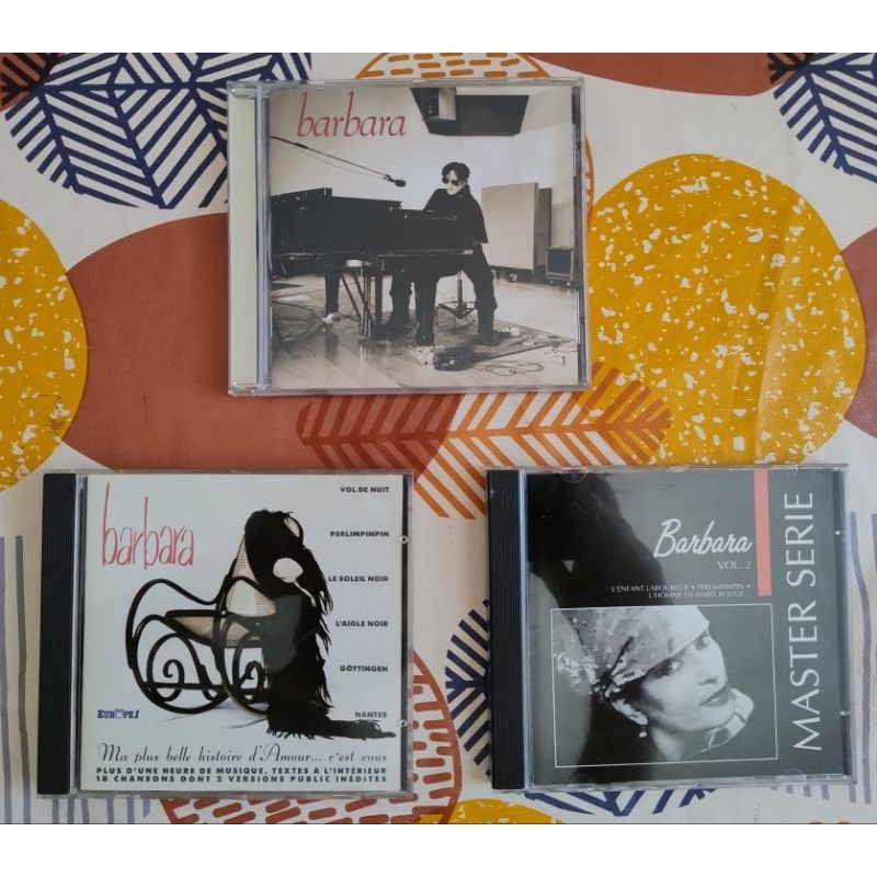 3 CDs Barbara - 1996 - Me Plus Belle Histoire D'Amour - Master Series - cantora francesa - Importados França