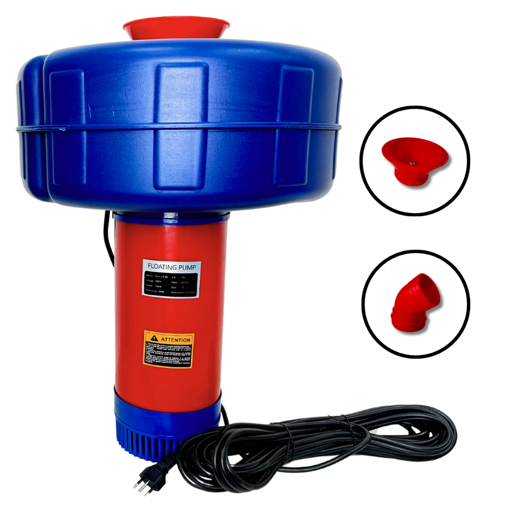 Aerador Chafariz Piscicultura 1.5cv 1.1kw 15 Metros Fio 220v