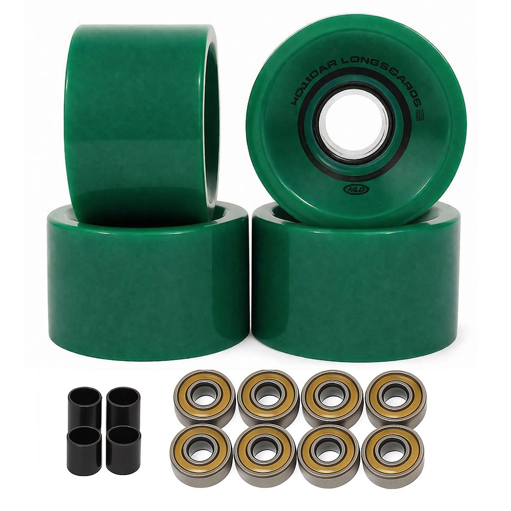 Roda Skate Long 70mm 78a Hondar HD + Rolamento Abec