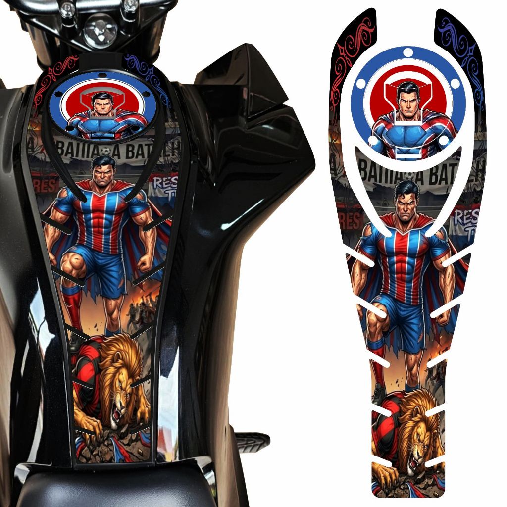 Adesivo Tanque Personalizado Compatível Fan Titan Ano 16 a 26 — imagem 2 de 2