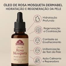 Óleo De Rosa Mosqueta Clareia Manchas Anti Envelhecimento 30ml