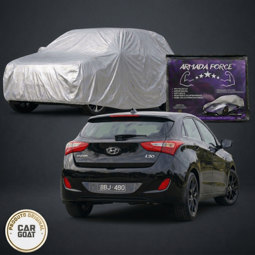 Capa Premium Para Carro Hyundai i30 Com ou Sem Forro Impermeável Proteção UV