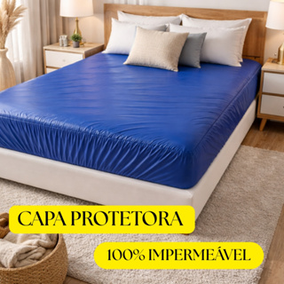 Capa Para Colchão Cama Box Impermeável Hospitalar Casal Queen Size, Solteiro, Casal - Pronta Entrega em Oferta na Shopee