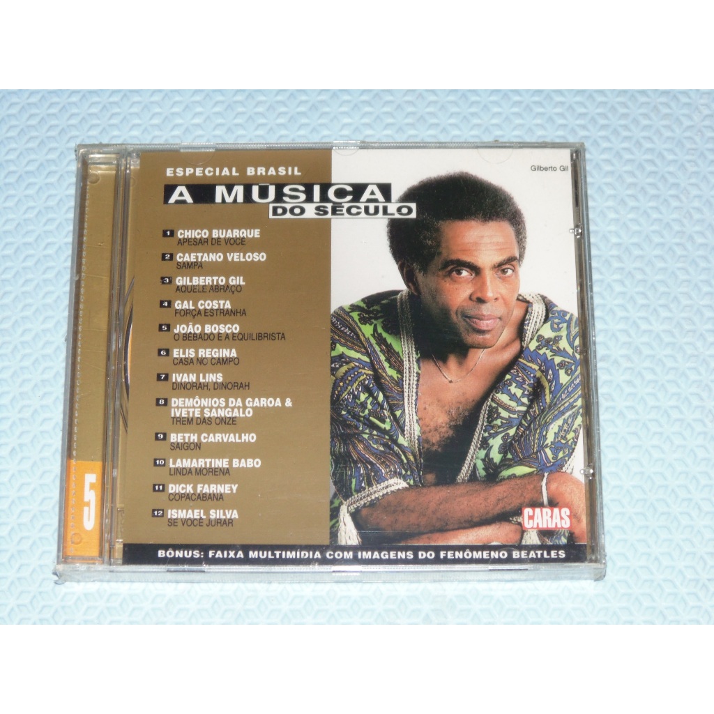 CD A Música do Século - Especial Brasil (Revista Caras)