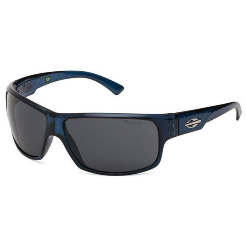 Óculos de Sol Mormaii Joaca II Azul Ilusion Cinza Polarizado M00445 52103-68