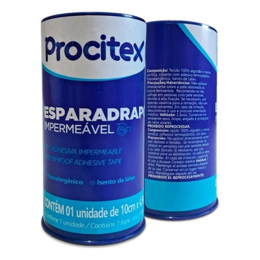 Esparadrapo Impermeável Procitex Cremer 10cm X 4,5m 1 Un