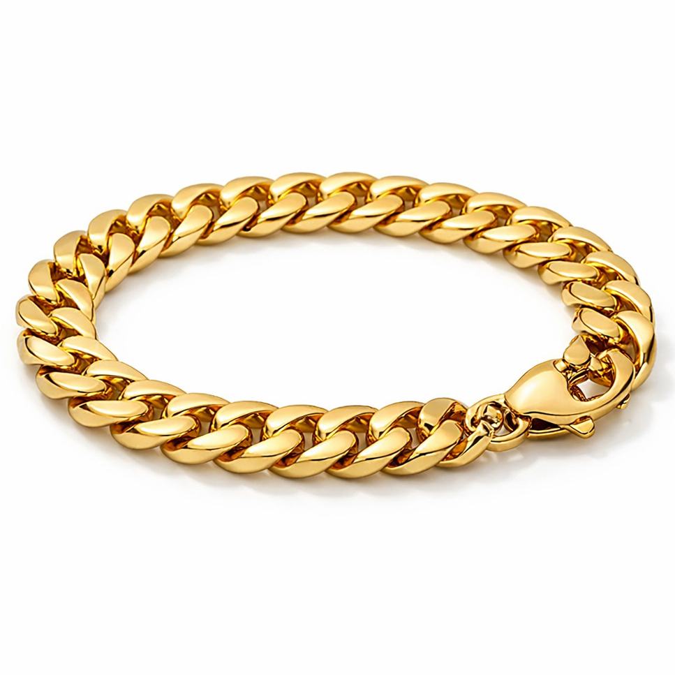 Detalhes do Kit Relógio Premium + Pulseira Dourada + Carteira de Couro Casual e Estilo Promoção