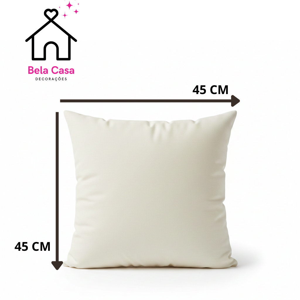 ENCHIMENTO DE ALMOFADA REFIL 45X45 CM - ALMOFADAS MACIA E LAVAVÉL !!ENVIO IMEDIATO!!1