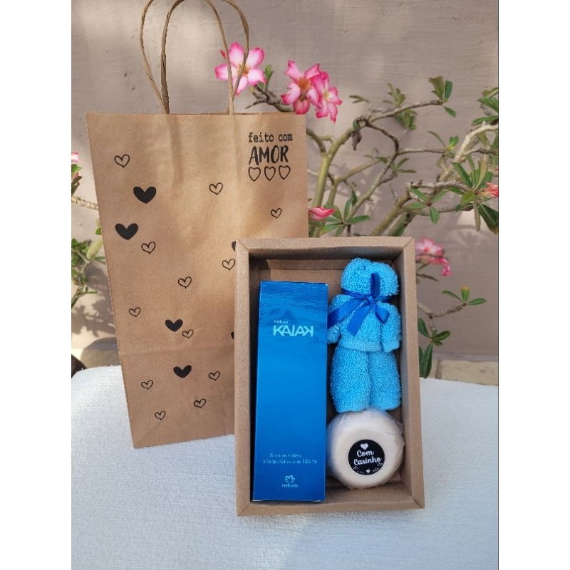 Presente Masculino Shampoo ou Barba ou Spray Corporal com Toalhinha em Oferta na Shopee