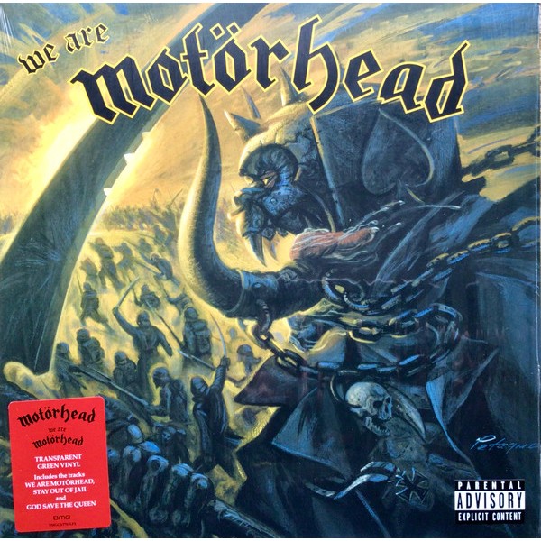 Motörhead Lp We Are Motörhead Lacrado Disco Vinil
