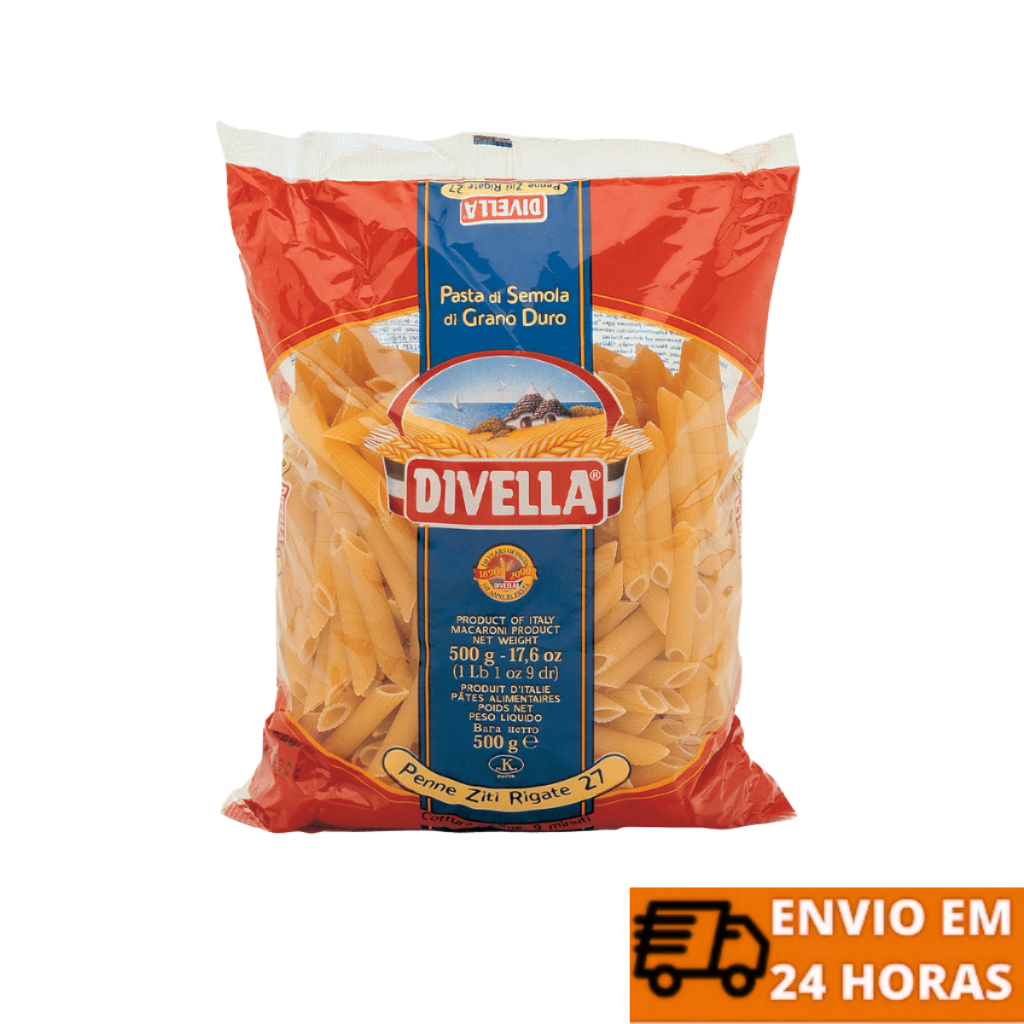 Massa Italiana Divella Penne 500g