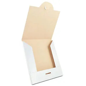 kit 10 Caixinhas Branca de Papel Cartão Duplex para Azulejo 20x20