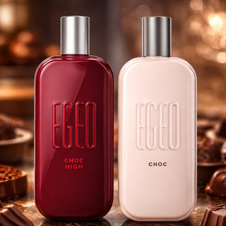 Egeo Choc High 60ml Feminino Dupla de Body Splash, Perfume Chocolate Duradouro