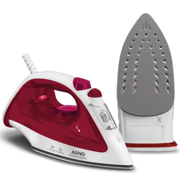 Ferro A Vapor Arno Essentialgliss Base Antiaderente 127V