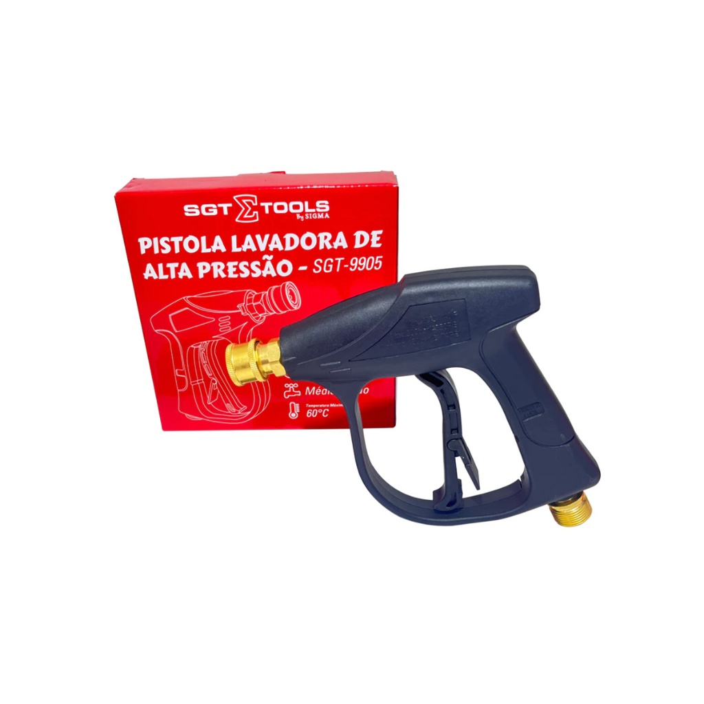 Pistola Lavadora de Alta Pressão SGT-9905  Potência e Praticidade para Limpeza Profunda