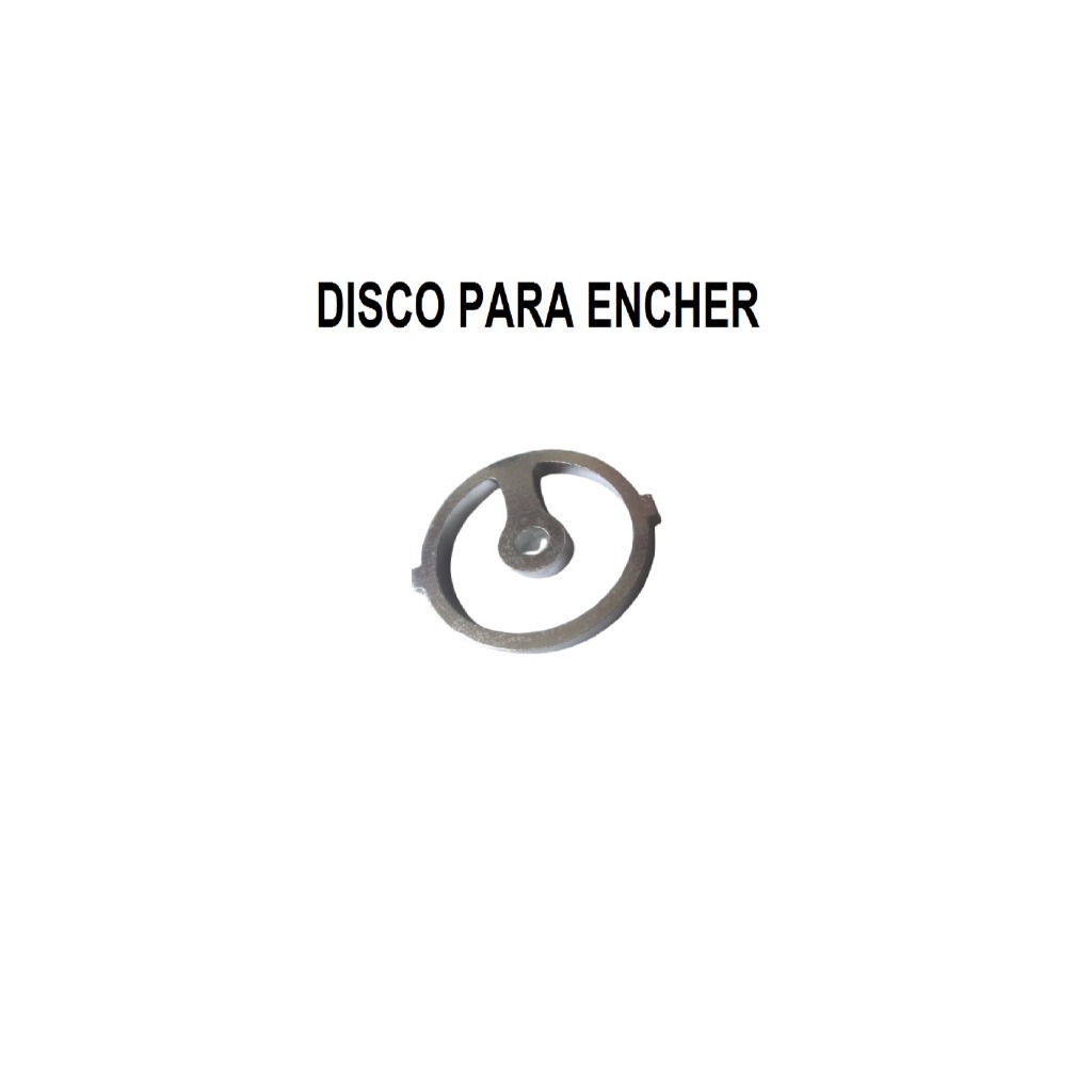 DISCO MOEDOR DE CARNE PARA ENCHER LINGUIÇA DOMESTICO LENOX, MONDIAL, BRITANIA C/ ASTES