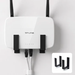 Suporte Roteador Parede Sem Furo Fita 3M Organizador WiFi Universal