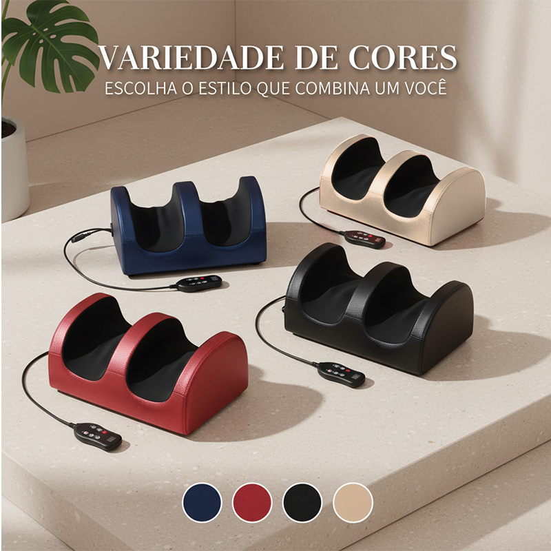 Massageador Elétrico De Pé Massagem Relaxante Terapêutica Anti Stress PremiumLinha Premium 110 Volts