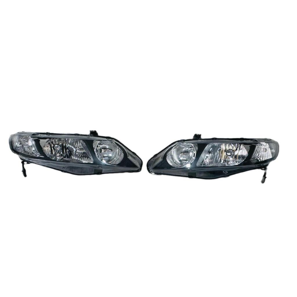 Par Farol New Civic Honda Ano 2006 2007 2008 2009 2010 2011 Cristal
