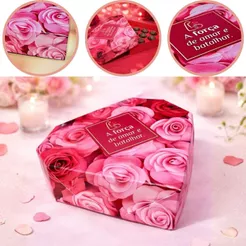 10 CAIXA DIAMANTE C/BERÇO A FORÇA DE AMAR E BATALHAR (10 DOCES) 3029 (DIA DAS MÃES IDEIA 2026)OUTLET