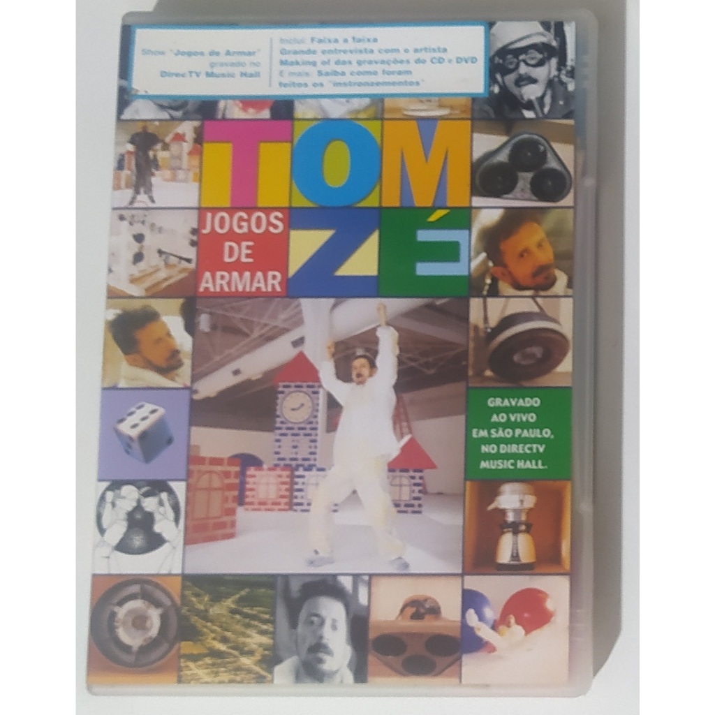 Dvd - Tom Zé - Jogo De Armar