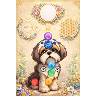 Mesa Radiônica Reiki para Pets Cachorros | Equilíbrio Energético, Cura e Proteção Animal em Oferta na Shopee